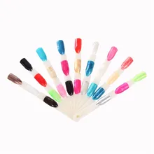 New 150tips/pack False UV Gel Color Palette Card Display Board Fan shap Display Tools Polish Gel Practice Natural Color Chart New 150tips/pack False UV Gel Color Palette Card Display Board Fan shap Display Tools Polish Gel Practice Natural Color Chart