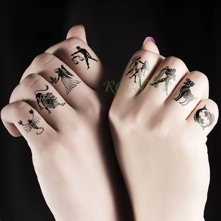 

Waterproof Temporary Tattoo Sticker Fish Horse Spider Cattle fake Tatto Flash Tatoo Tatouage Hand Back Foot for Girl Women Men