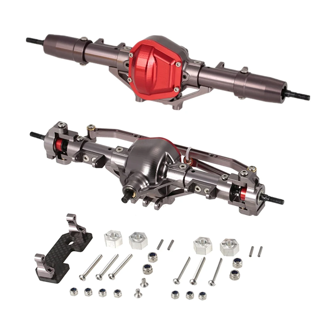 2x/Pack Front Rear Wheel Axle for 1/10 Axial Scx RC Car Accessories DIY Part