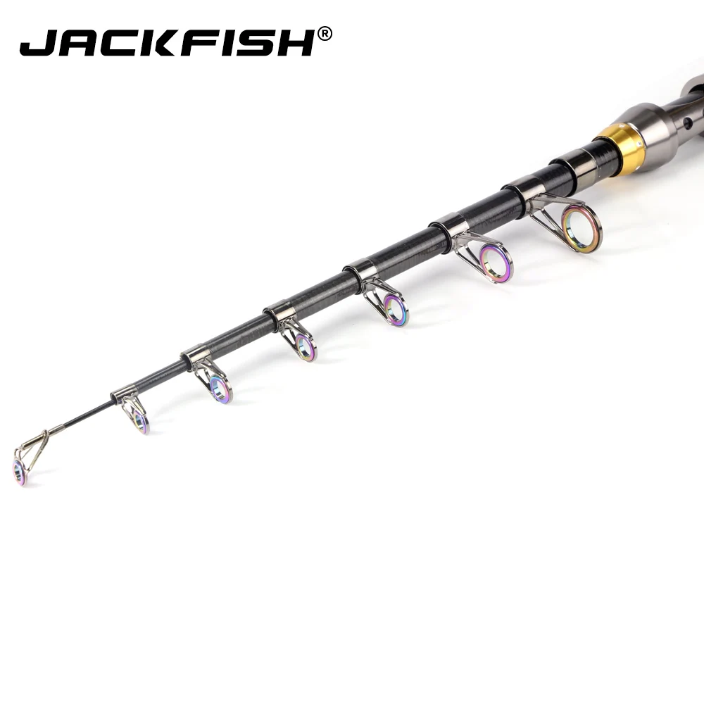 JACKFISH Spinning Fishing Rod Combo 1.8-3.6m Telescopic Fishing Rod + DK11BB Fishing Reel Wheel Portable Travel Fishing Rod JACKFISH Spinning Fishing Rod Combo 1.8-3.6m Telescopic Fishing Rod + DK11BB Fishing Reel Wheel Portable Travel Fishing Rod