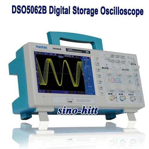 

Hantek DSO5062B 60MHz Digital Storage Oscilloscope oscillograph with Russian Korean Japanese German Spanish language