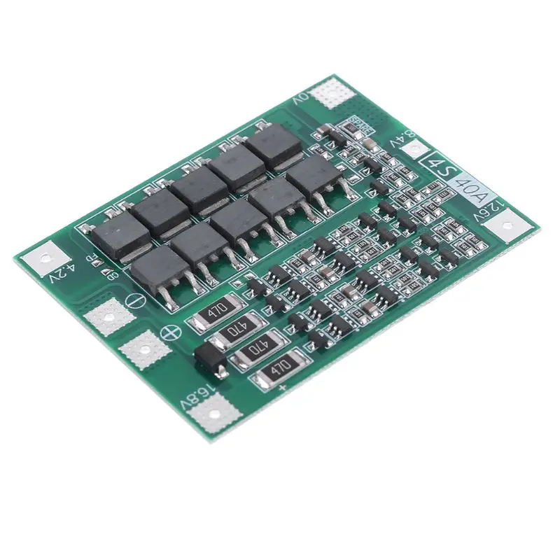 Баланс 4S 40A литий ионный аккумулятор 18650 зарядное устройство PCB плата защиты BMS