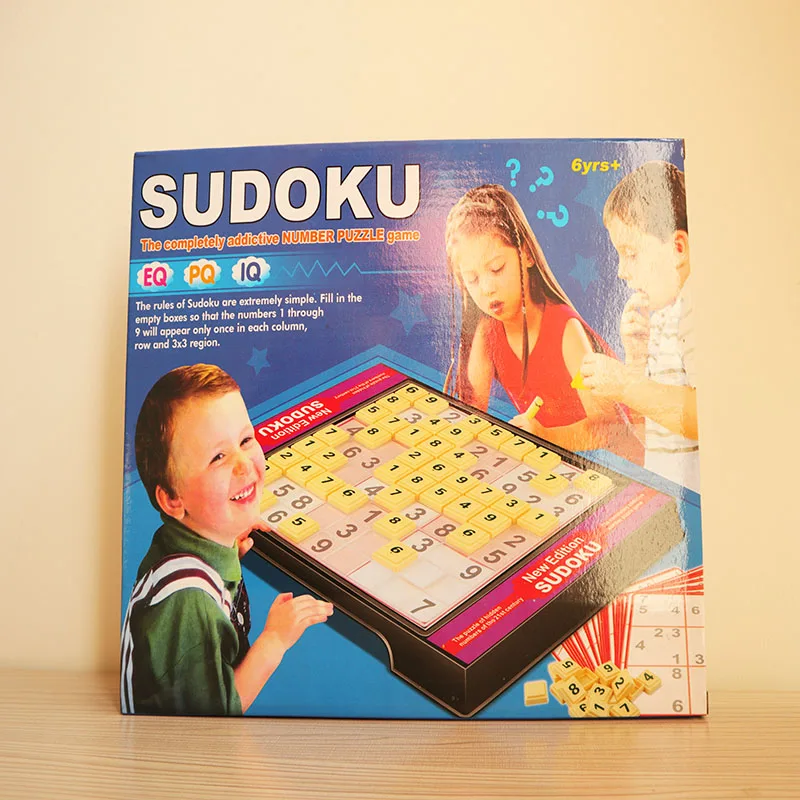 KID SUDOKU GAME Digital Chess Board Game Kids Thought Training Intelligent developing Logic Thoughts children educational toy