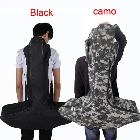 Tiro com Arco e Flecha Bainha para ao ar t em Forma Caça Portátil Leve Bolsa Case Mochila Arma Livre Preto – Camo