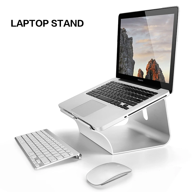 Premium Aluminum Laptop Stand for Macbook/Macbook Pro/Macbook Air, Notebooks and Other Tablets Up to 17 inches|stand for|stand for macbookstand up -