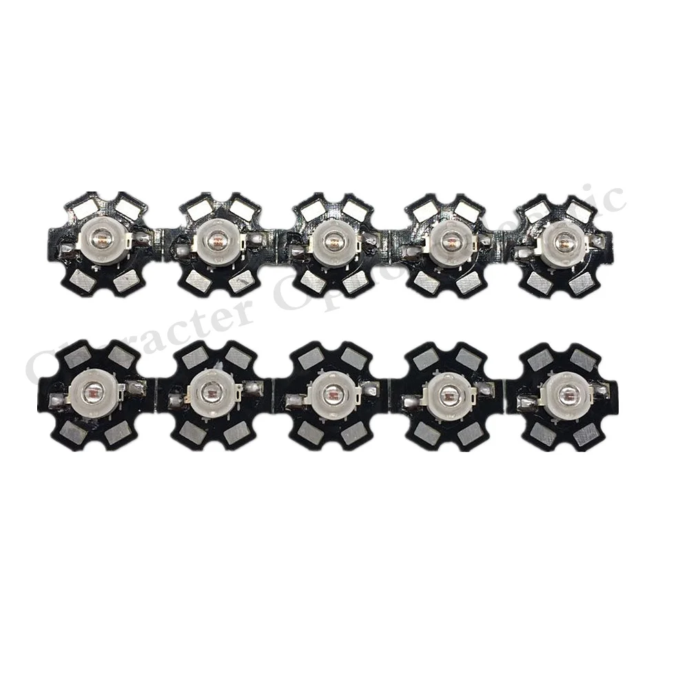 10pcs 1w 3w Deep Red 660nm ~ 665nm EPILEDS LED Light Bulb ...