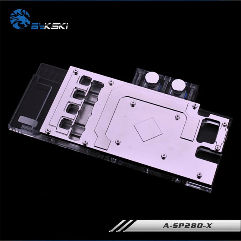 Водяной блок Bykski для графической карты Sapphire R9 280X HD7970 6G