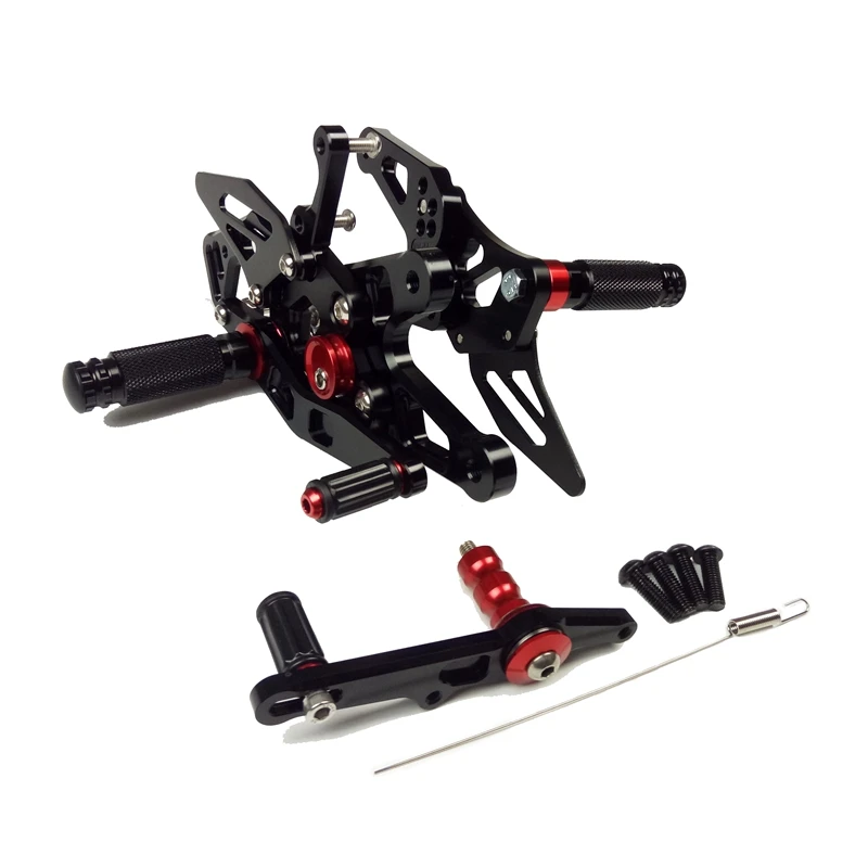 Motorcycle Parts For BMW S1000RR 2015 2016 S1000 RR CNC Adjustable Rear Sets Rearset Foot Rest Footpeg 100% Brand New (11)