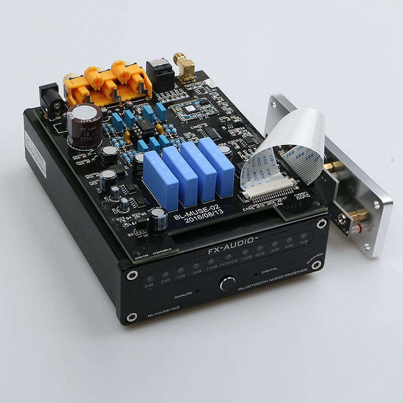 FX аудио BL MUSE 02 CSR8670 NE5532P TA7666 приемник Новинка 2017 года Bluetooth 4 0 Hi Fi волоконный
