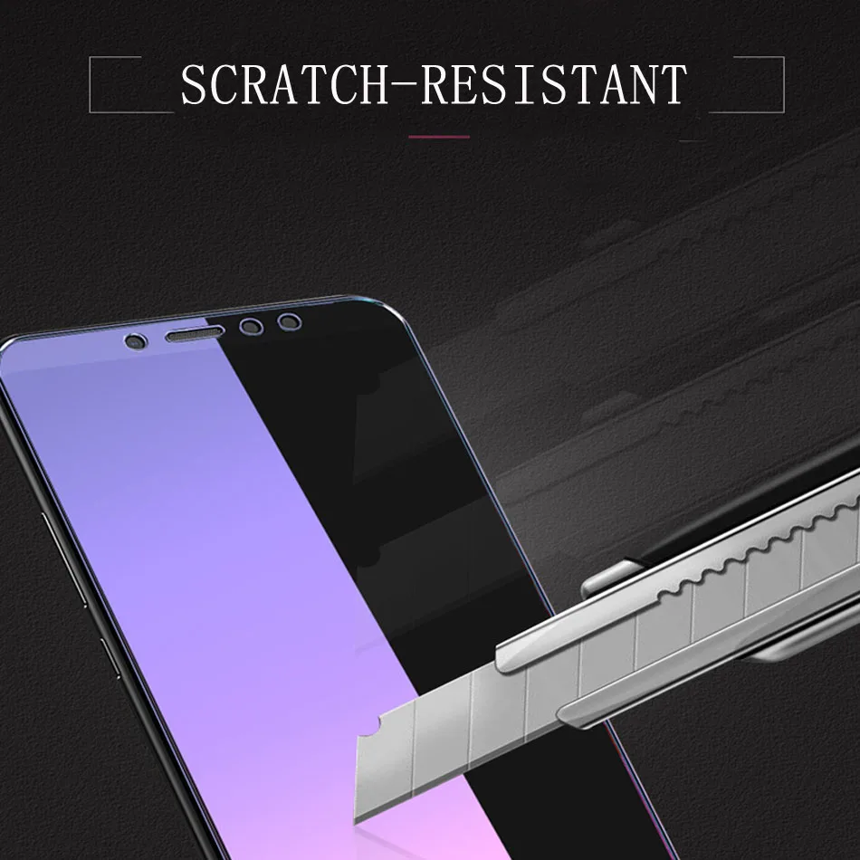 Роскошные Анти синий полный фильм для iphone 6 5 5s SE 7 плюс 8 X Закаленное стекло пленка