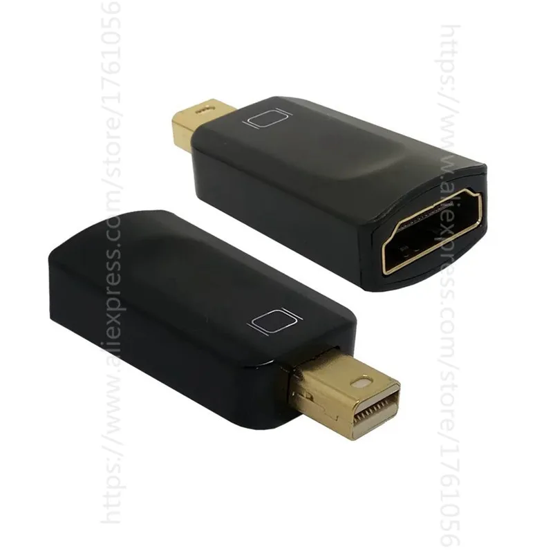 Переходник с Mini DP Thunderbolt на HDMI штекер гнездо переходник порт дисплея для ПК Macbook
