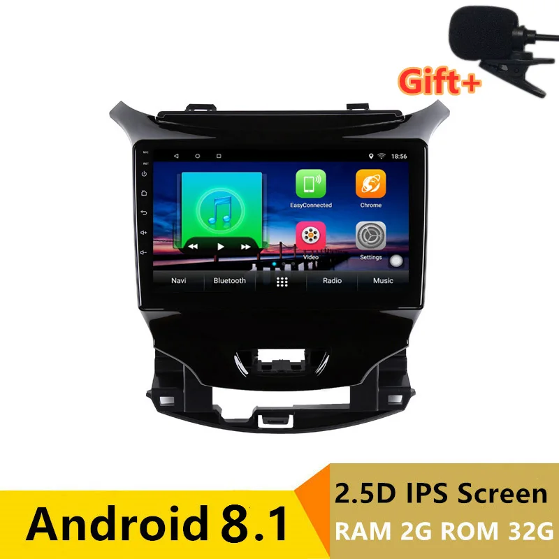 Flash Deal 9" 2+32G 2.5D IPS Android 8.1 Car DVD Multimedia Player GPS for Chevrolet Cruze 2015 2016 2017 2018 radio stereo navigation 0