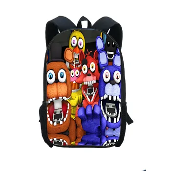 

Anime Five Nights at Freddy's Backpacks School Bag Book Bag Backpack Children Boys Girls Students Cosplay Mochila School Gift
