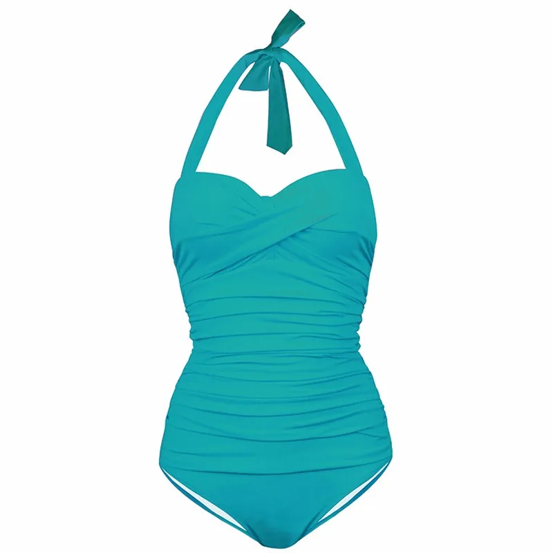 NAKIAEOI-Plus-Size-Swimwear-One-Piece-Swimsuit-Women-2016-Beach-Wear-High-Waist-Bathing-Suit-Halter (3)