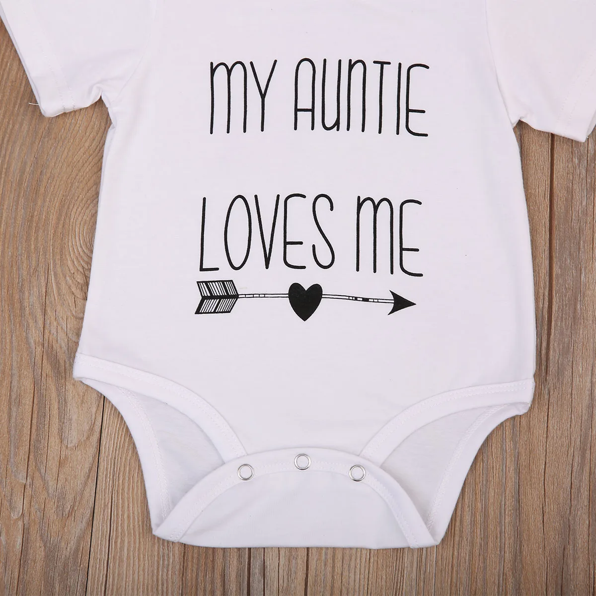 2017 хит продаж белый комбинезон с надписью My Auntie Love Me для маленьких мальчиков и