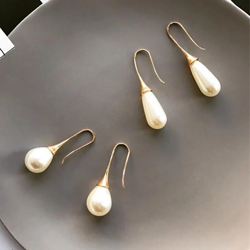 Dangle Earrings Pearl Earrings Drop Earrings Pendant Earrings Long Earrings Dome Teardrop Earrings For Women