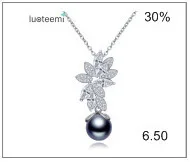 LUOTEEMI Novo e Luxuoso Teardrop Cubic Zircon