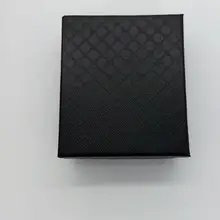 Коробка черный кожаный Asmall размер карманные часы хорошее качество украшения подарок