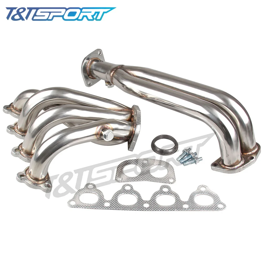 

RYANSTAR RACING Stainless Steel Header Manifold Exhaust Pipe for Honda Civic 88-00 EK EG D-SERIES Engine Exhaust Header