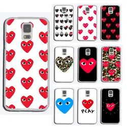 Играть Comme des Garcons жесткий чехол для телефона для samsung Galaxy M30 M20 M10 S10 S8 S9 плюс S6 S7 Edge NOTE 8, 9