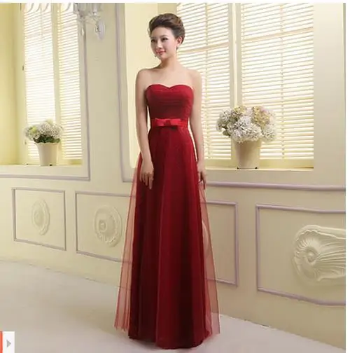 red and white formal attire