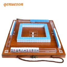Hot Mini Mahjong Portable Folding Wooden Boxes Majiang Set Table Game Mah-jong Travel Travelling Board Game Indoor Entertainment Hot Mini Mahjong Portable Folding Wooden Boxes Majiang Set Table Game Mah-jong Travel Travelling Board Game Indoor Entertainment