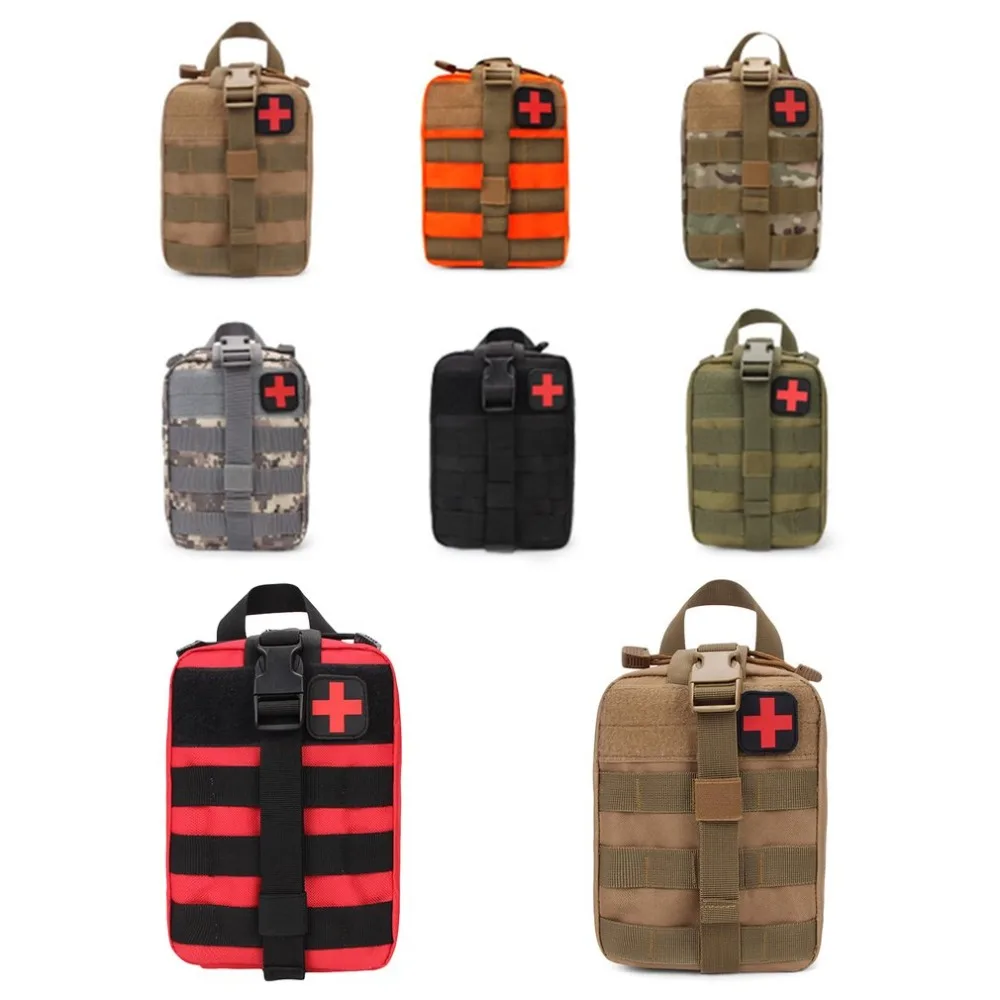 

Outdoor Tactical Medical Bag Pill Cases Travel First Aid Kit Multifunctional Waist Pack Emergency Case Survival Kit