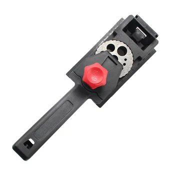 

10 Holes Woodworking Punching Positioning Fixture Device DIY 3-12mm Bit Limit Ring Set Punch Locator