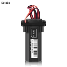 Builtin Bateria À Prova D’ Água Mini GSM GPS tracker para a motocicleta Carro dispositivo de rastreamento de veículos com sistema de rastreamento de software online