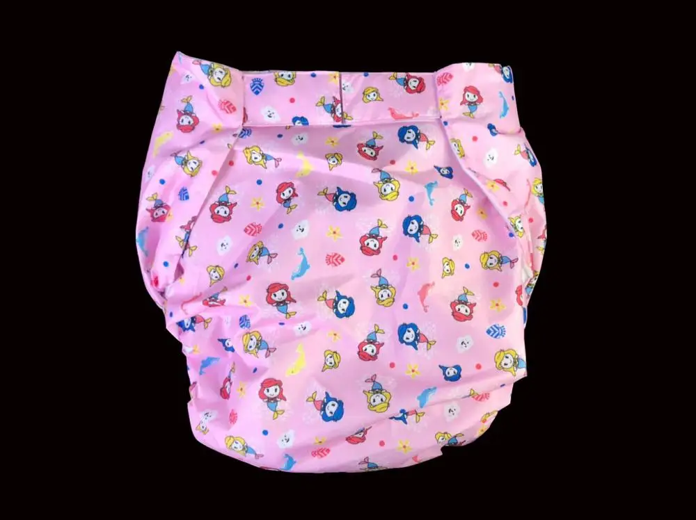 

Hai'an reusable adult urinary incontinence diaper Pink#MPM01-10