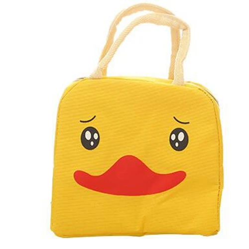 Cartoon Animal Lunch Bag Portable Insulated Cooler Bags Thermal Food Picnic Lunchbox Women Kids Lancheira Lunch Box Tote - Цвет: 4