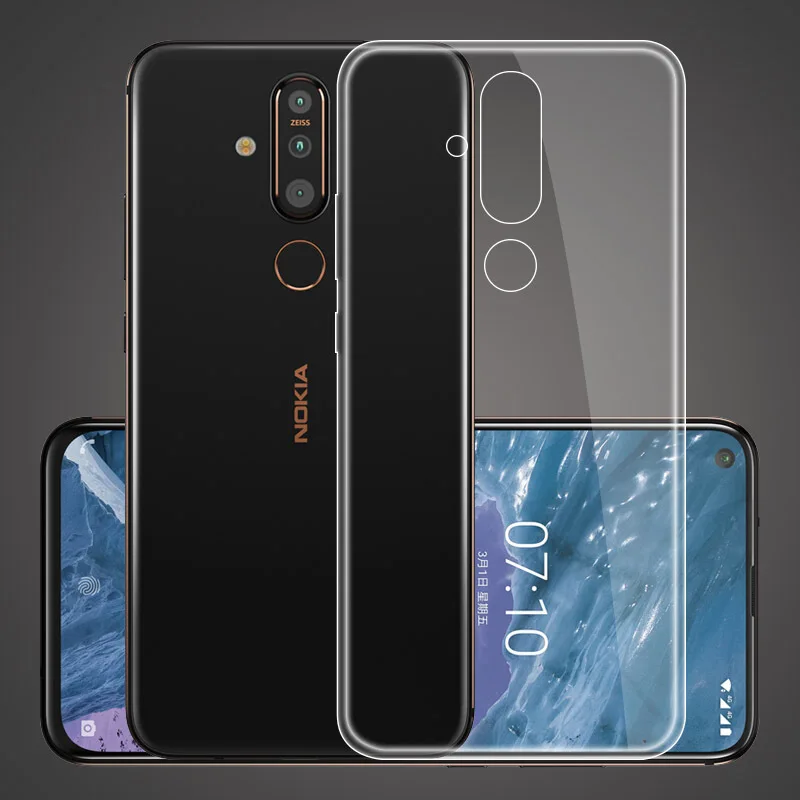 Ultra Thin Clear Transparent Soft Silicone TPU Phone Case Cover For Nokia 1 3 5 8 6 2 7 2.1 3.1 5.1 7.1 Plus X5 X6 3.2 4.2 Cases |