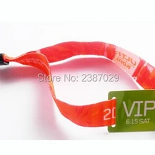 Изготовленный на заказ Печать 125 кГц нейлоновый тканый rfid браслет/браслет с TK4100 чипы для Марафон по бегу спортивный