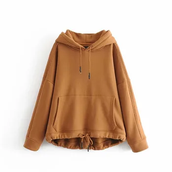 

Women Hooded Solid Slim Fit Hoodies Casual Hoody Hoodies Sweatshirts Streetwear