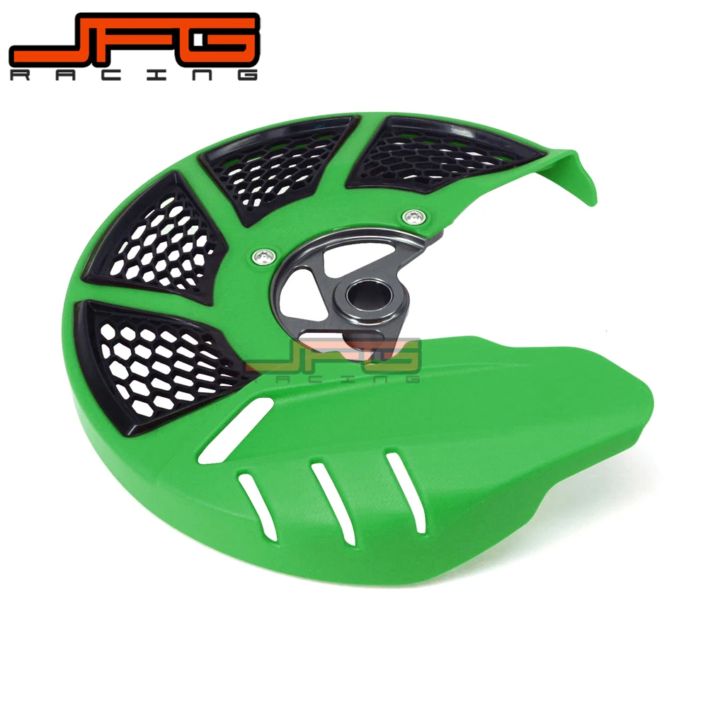 Brake Disc Rotor Guard Cover Protector For KAWASAKI KX125 KX250 KX250F KX450F KLX450R KX KXF KLX 125 250 450 2006-