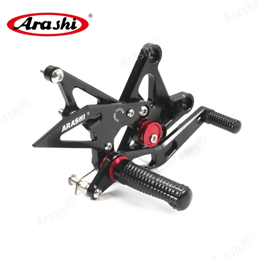 Arashi Rider подножки для KAWASAKI ZX6R ZX636 2005-2006 ЧПУ Регулируемые подножки Rearset NINJA ZX-6R ZX 6R ZX 636 2005 2006