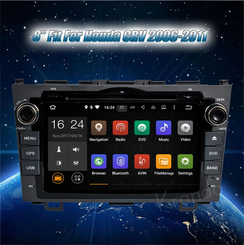Excellent Krando 8" Android 9.0 car navigation multimedia system for Honda CRV 2006-2011 audio radio gps dvd player WIFI 3G DAB+ 1 Excellent Krando 8" Android 9.0 car navigation multimedia system for Honda CRV 2006-2011 audio radio gps dvd player WIFI 3G DAB+ 1