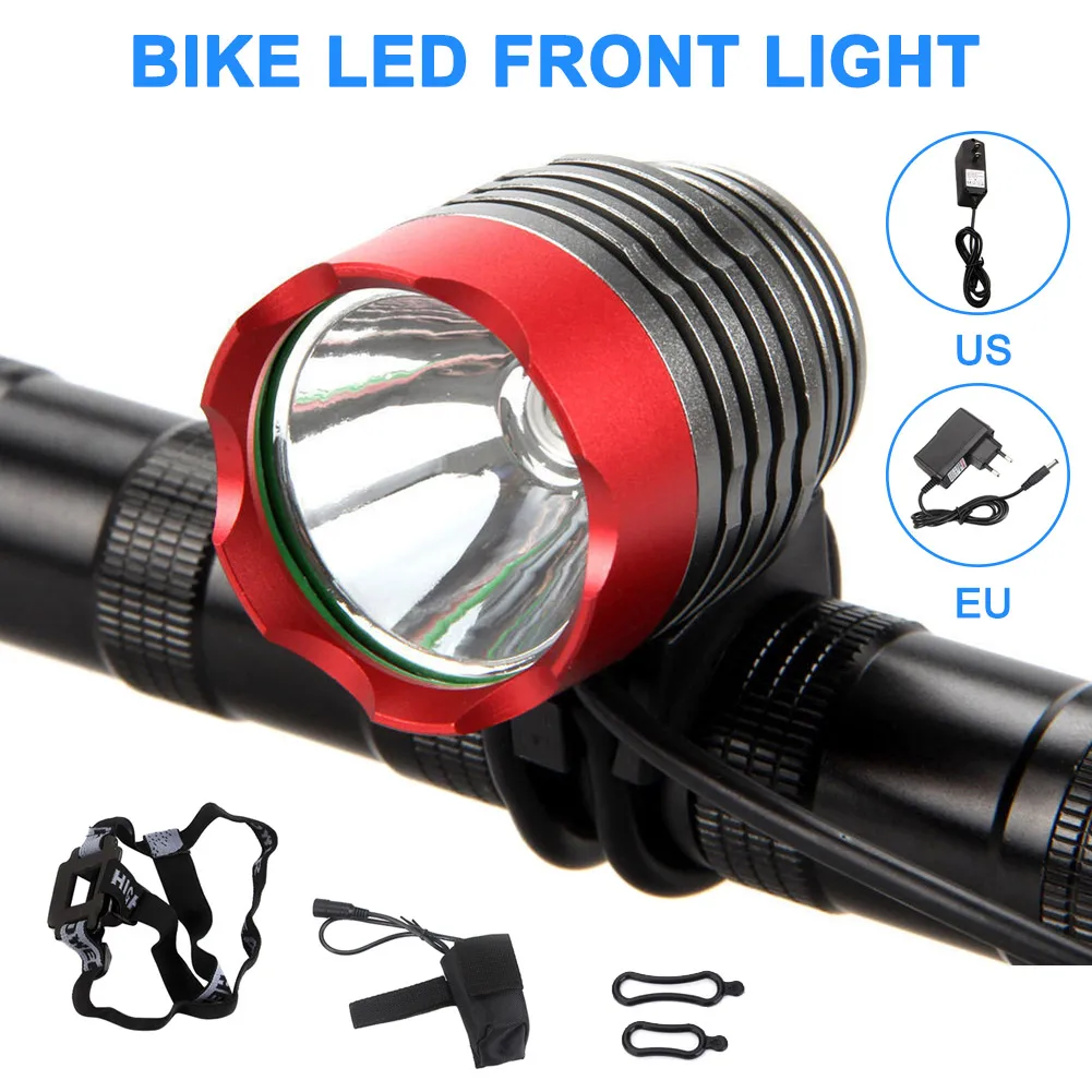 Top 2019 Hot Bike LED Front Light Rechargeable Waterproof Cycling Headlight for Bicycle ASD88 0