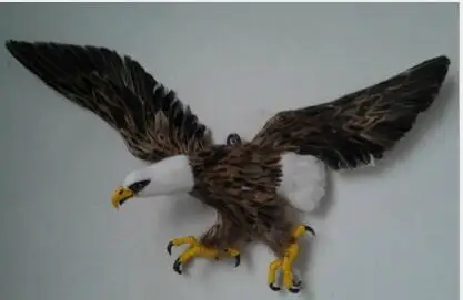 

WYZHY simulation eagle model film and television photo props simulation feather table model decoration 74CMX44CMX12 CM