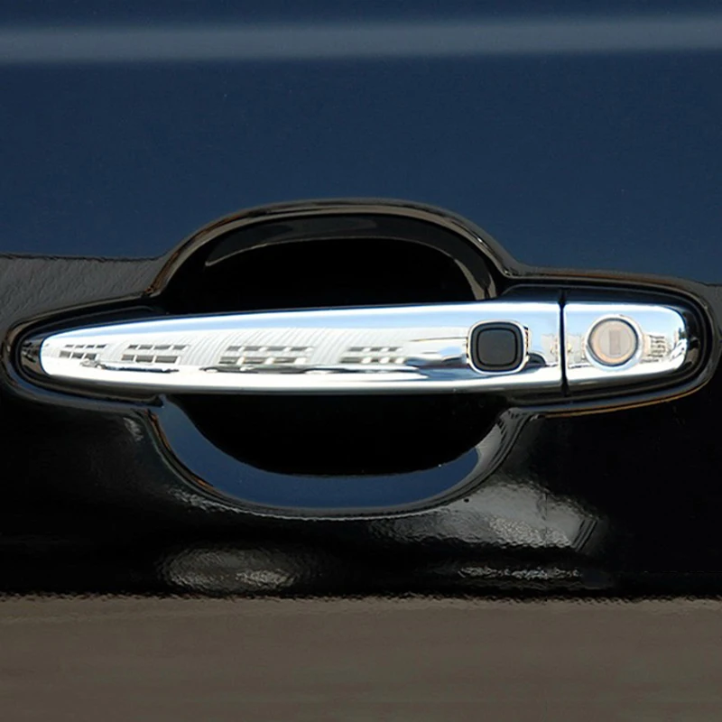 Аксессуары смарт хромированная дверная Боковая ручка Накладка ободок молдинг для Toyota Camry Highlander Tacoma Lexus Gx470 Rx330 Rx350