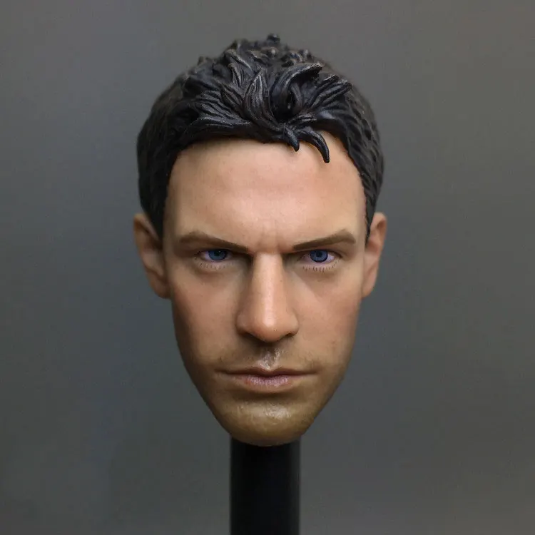 

1/6 Scale Chris Male Head Carving Action Figure Model Accessories Can be Loaded With 1/6 Soldier Model