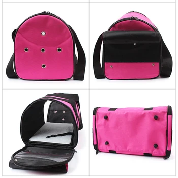 

Oxford Dog Bag Pet Carrier Safety Outside Traveling Carrier Breathable 4 Seasons Available Dog Accessories Pet Supplies