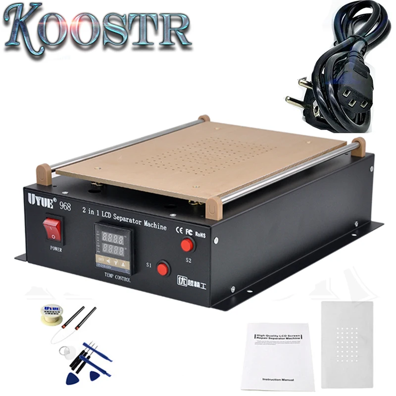 

14 inch LCD Separator Split Screen Repair Machine Build-in Vacuum Pump for iPad iPhone Samsung Tablet PC Touch Screen Refurbish