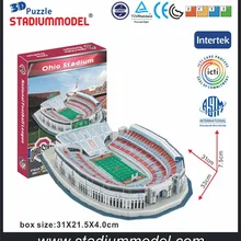 Национальная Студенческая спортивная Association NCAA Ohio Stadium 3D головоломка бумага для моделирования