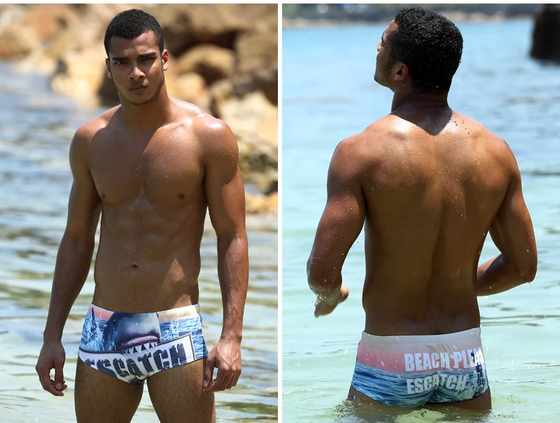 Datifer, Мужская одежда для плавания, низкие сексуальные боксеры, мужские шорты для плавания, спортивные пляжные шорты, мужские плавки