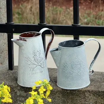 

Vintage Metal Plant Flower Watering Pot Sprinkler Flower Pot Vase Ornament Home Garden Decor Watering Can For Flower Arrangement