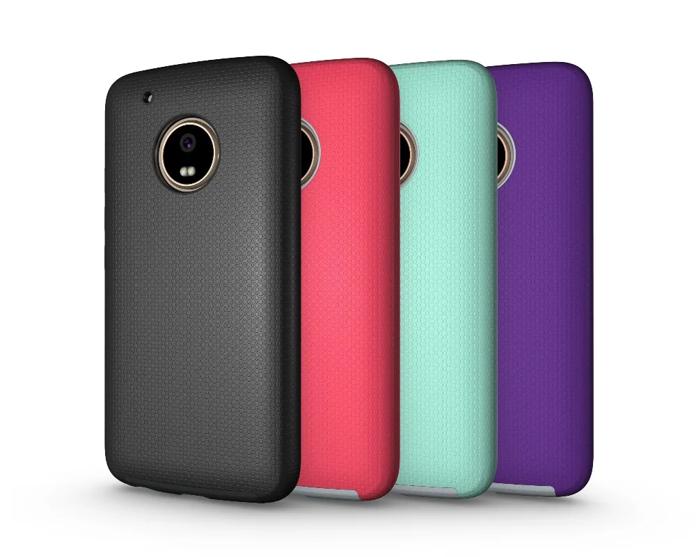 10 шт. в упаковке ударопрочный нескользящий Силиконовый чехол для Moto G5 Plus/G5S G5S