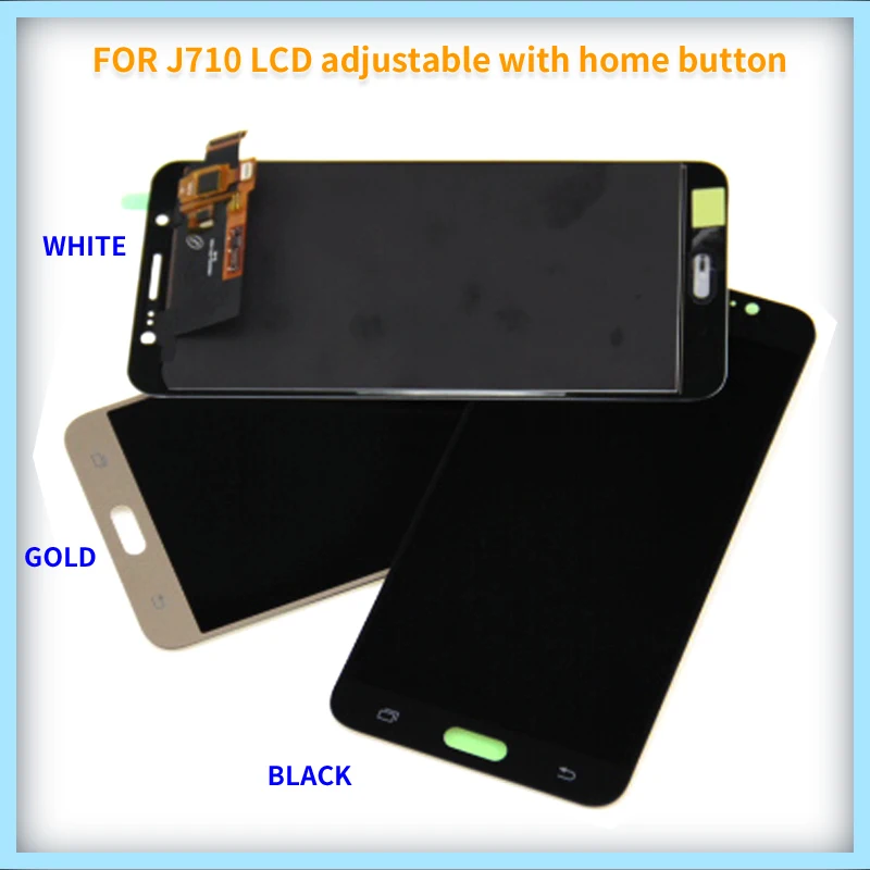TFT LCD For Samsung Galaxy J7 2016 J710 J710F J710M J710G Screen Display Touch Digitizer 100% Tested LCD+Tools | Мобильные телефоны