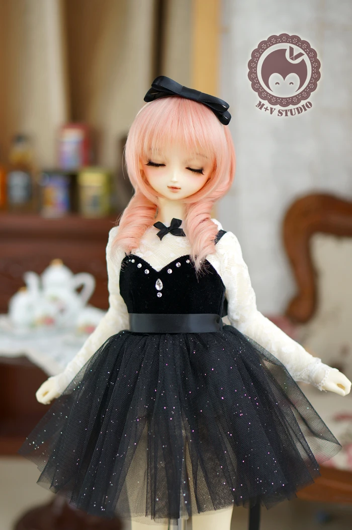 [Agent]NEW Red/Blue/Black Sequins Small formal Attire 1/3 SD SD13 SD10 BJD Doll Clothes