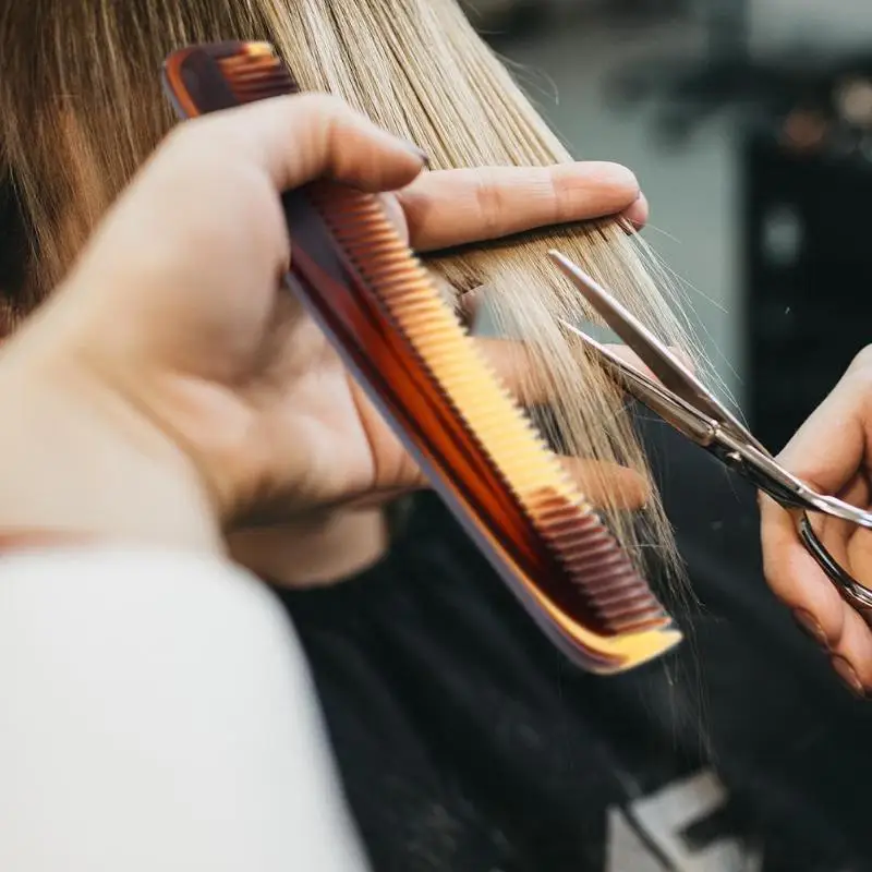 Мужская широкозубная Парикмахерская Расческа Щетка для стрижки волос салонный инструмент для укладки волос